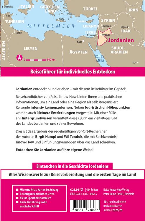 Produktbild: Reise Know-How Reiseführer Jordanien