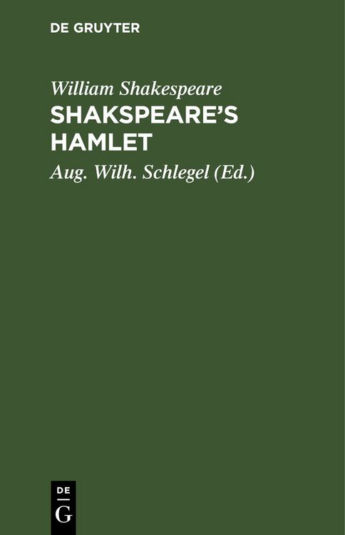 Produktbild: Shakspeare&rsquo;s Hamlet