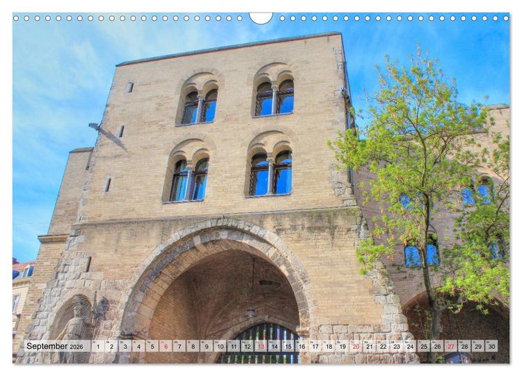 Produktbild: Altes K&ouml;ln - Denkm&auml;ler und Historische Bauten (Wandkalender 2026 DIN A3 quer), CALVENDO Monatskalender