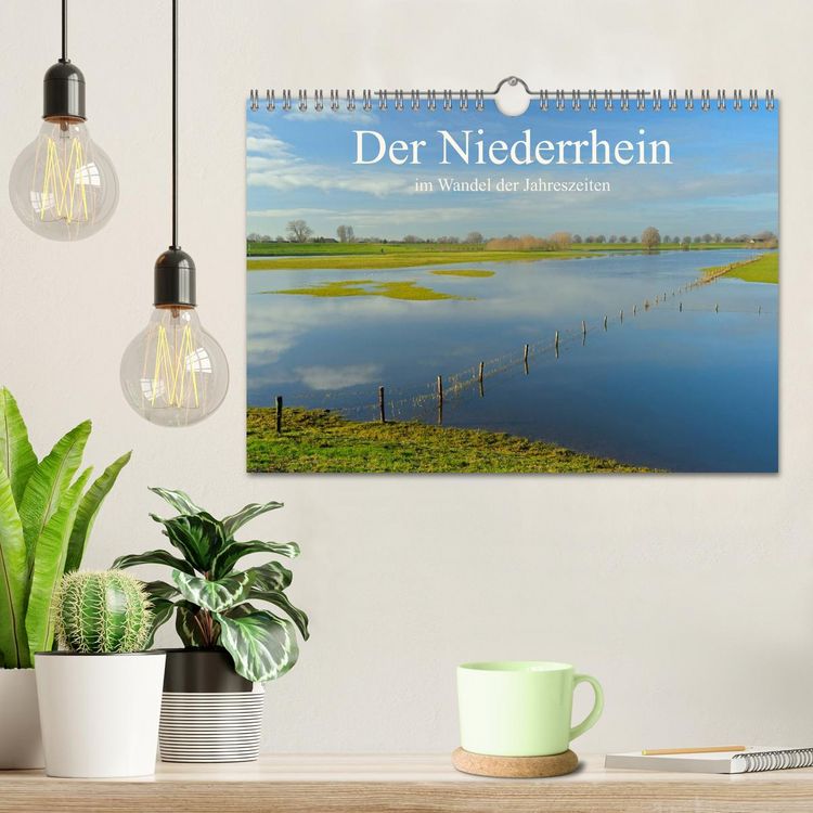 Produktbild: Der Niederrhein im Wandel der Jahreszeiten (Wandkalender 2026 DIN A4 quer), CALVENDO Monatskalender
