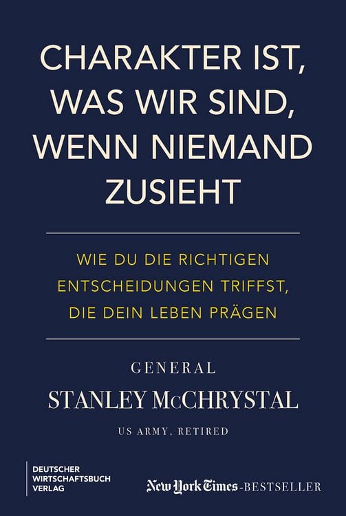 Produktbild: Charakter ist, was wir sind, wenn niemand zusieht