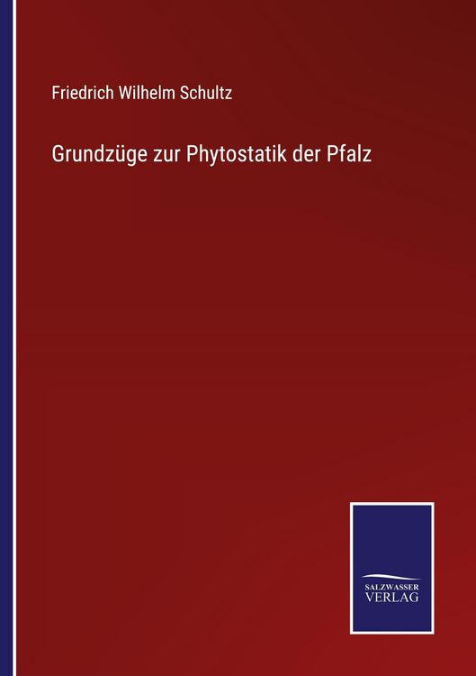 Produktbild: Grundz&uuml;ge zur Phytostatik der Pfalz
