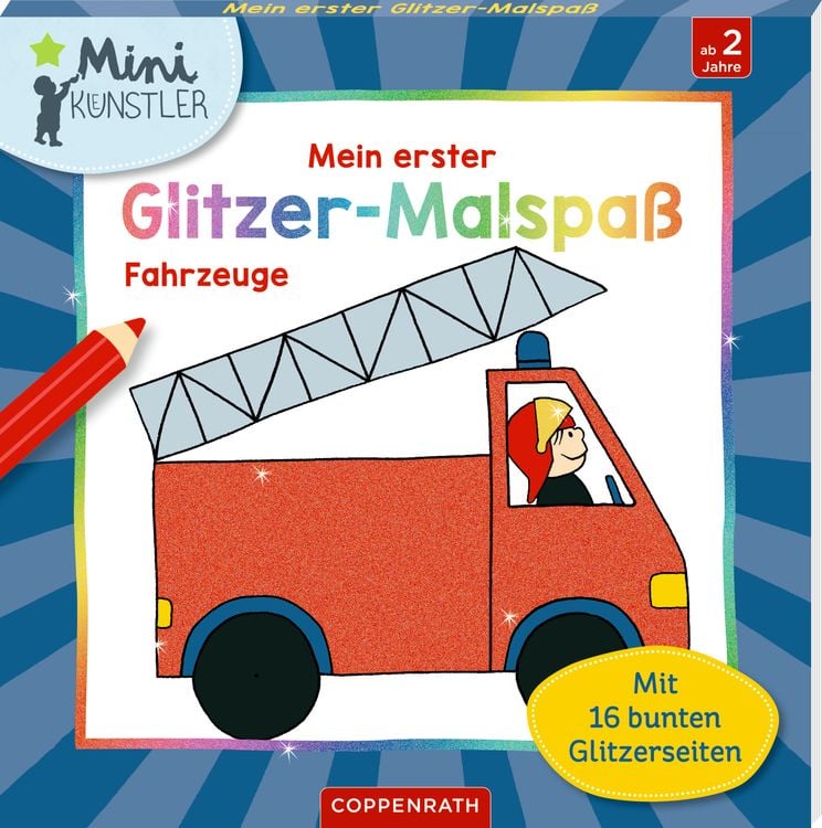 Produktbild: Mein erster Glitzer-Malspaß - Fahrzeuge