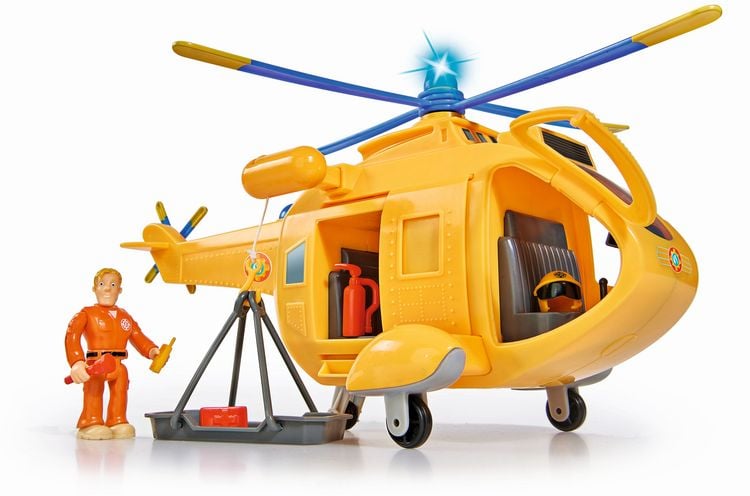 Produktbild: Sam Hubschrauber Wallaby II mit Figur