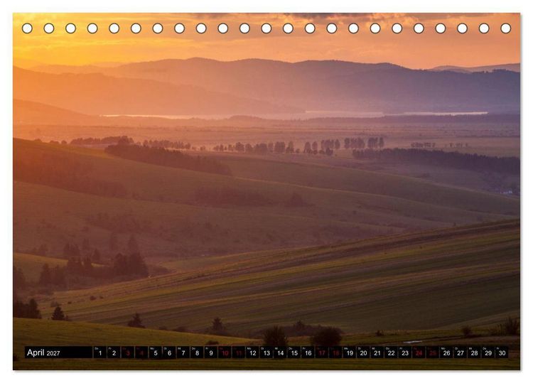 Produktbild: Berge. Polen (Tischkalender 2027 DIN A5 quer), CALVENDO Monatskalender