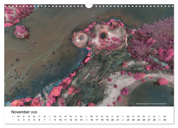 Produktbild: Die Lausitz durch den Infrarotfilter (Wandkalender 2026 DIN A3 quer), CALVENDO Monatskalender