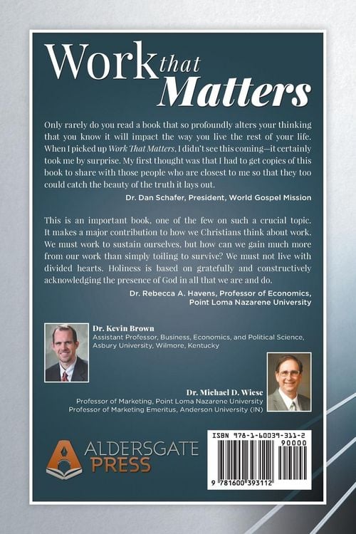 Produktbild: Work That Matters