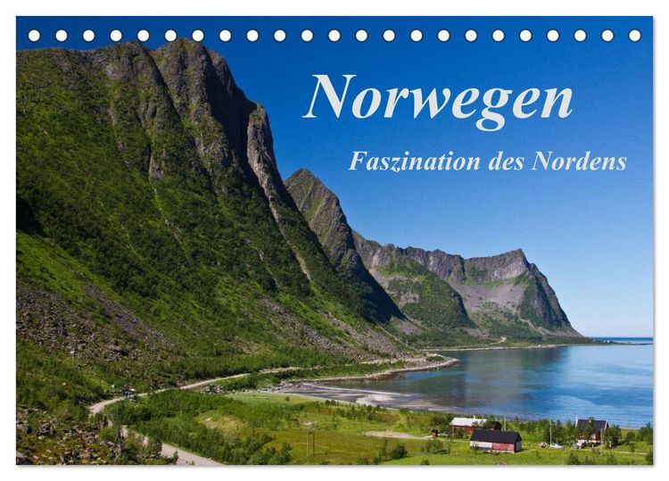 Produktbild: Norwegen - Faszination des Nordens (Tischkalender 2026 DIN A5 quer), CALVENDO Monatskalender