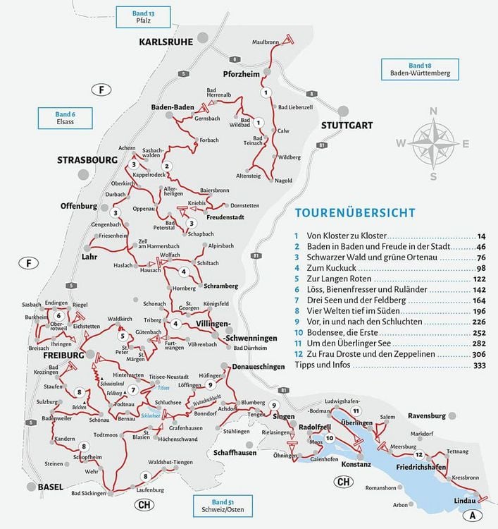 Produktbild: Entdeckertouren mit dem Wohnmobil Schwarzwald und deutscher Bodensee
