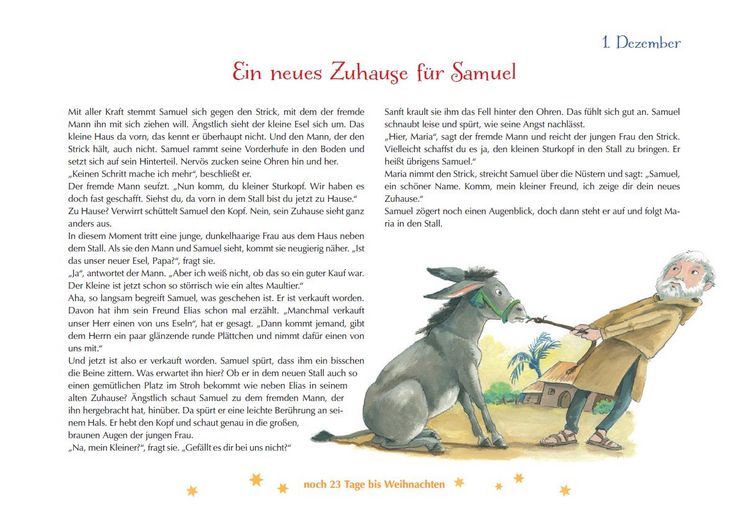 Produktbild: Samuel und der Weihnachtsstern. Ein Adventskalender mit einem gro&szlig;en Fensterbild