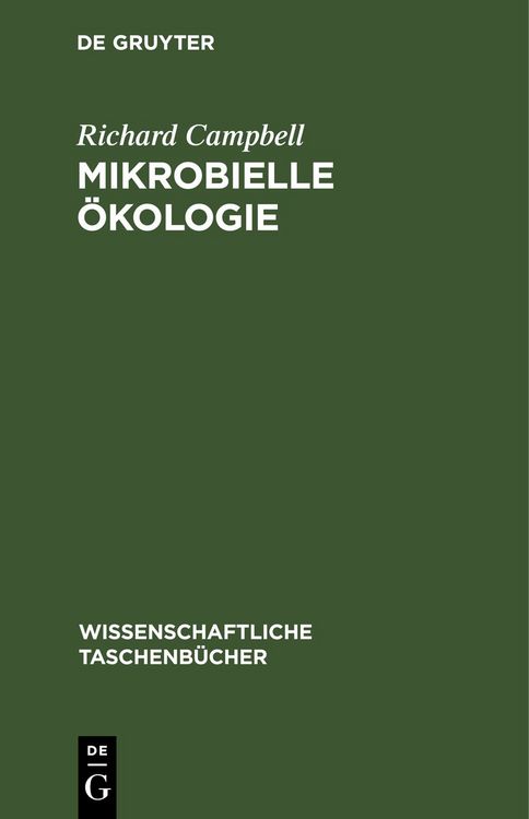 Produktbild: Mikrobielle &Ouml;kologie