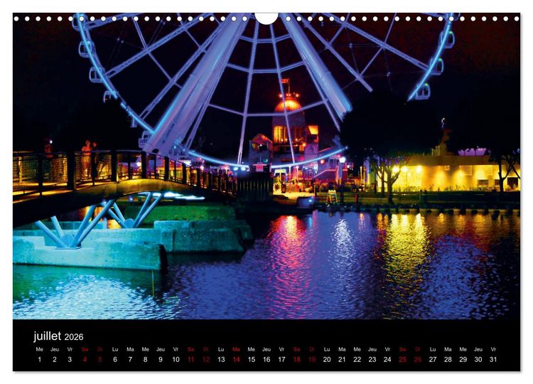 Produktbild: Couleurs pop sur Montr&eacute;al (Calendrier mural 2026 DIN A3 vertical), CALVENDO calendrier mensuel