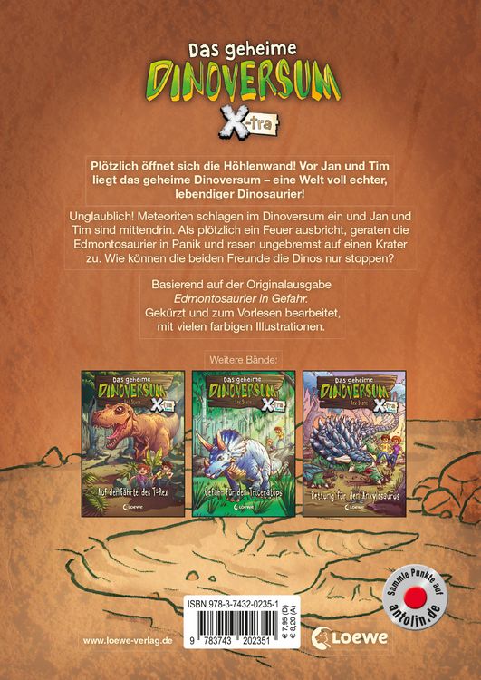 Produktbild: Das geheime Dinoversum Xtra (Band 6) - Bedrohung f&uuml;r den Edmontosaurus