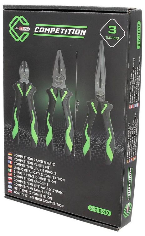 Produktbild: KS Tools 512.0310 Zangen-Set 3teilig