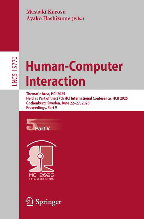 Produktbild: Human-Computer Interaction