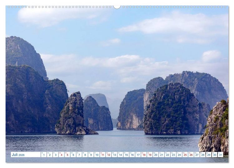 Produktbild: Asien Pur: Vietnam (hochwertiger Premium Wandkalender 2026 DIN A2 quer), Kunstdruck in Hochglanz