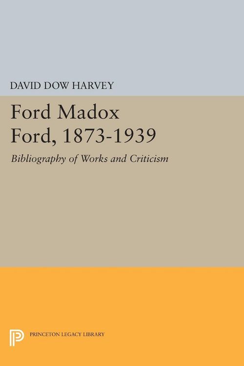 Produktbild: Ford Madox Ford, 1873-1939