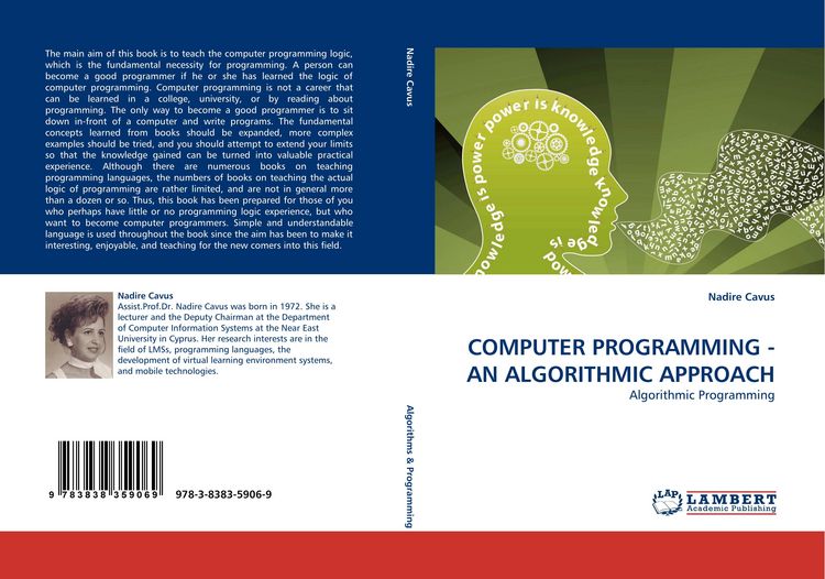 Produktbild: COMPUTER PROGRAMMING - AN ALGORITHMIC APPROACH