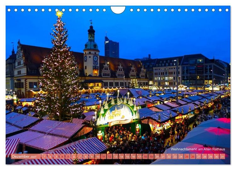 Produktbild: Mein Leipzig lob ich mir... (Wandkalender 2027 DIN A4 quer), CALVENDO Monatskalender