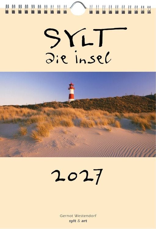 Produktbild: Sylt-die Insel 2027 A4 Kalender