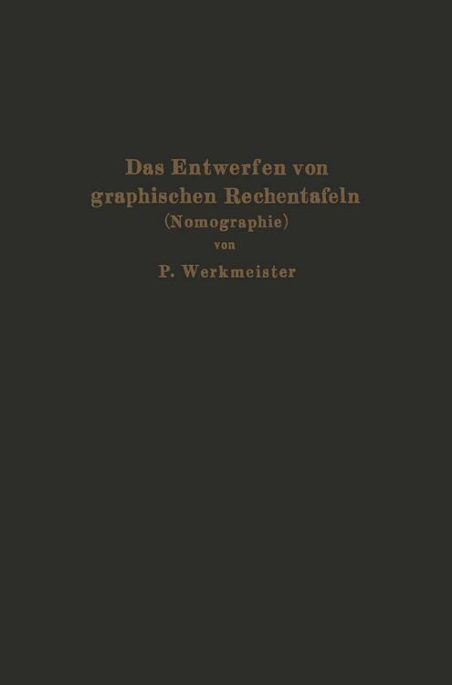 Produktbild: Das Entwerfen von graphischen Rechentafeln