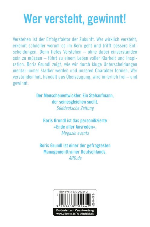Produktbild: Verstehen hei&szlig;t nicht, einverstanden sein