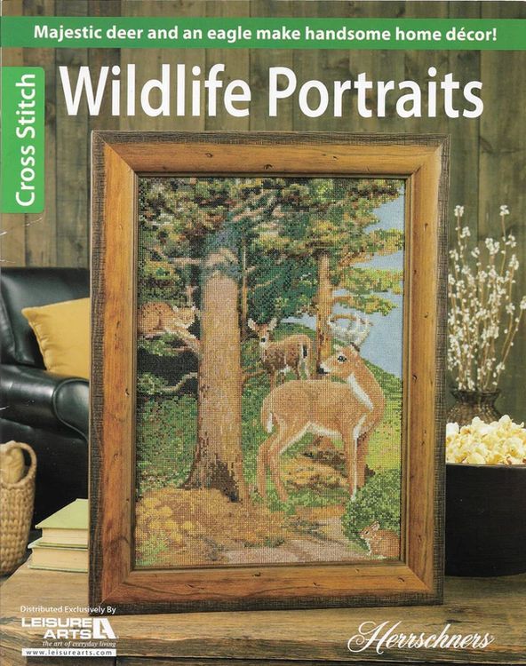 Produktbild: Cross Stitch Wildlife Portraits