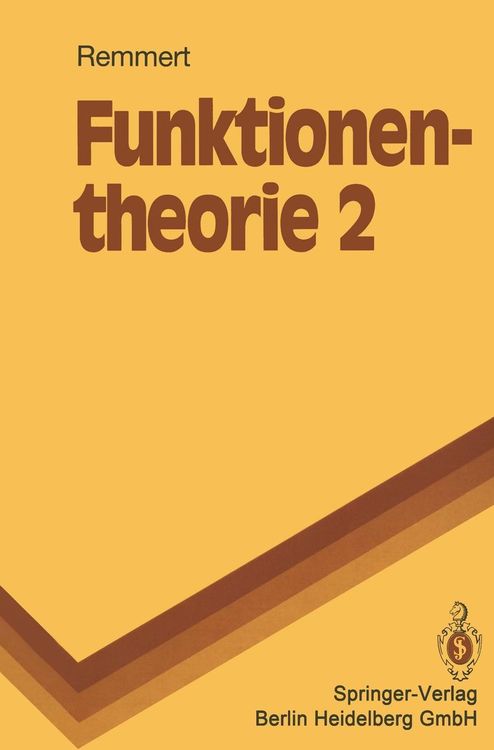 Produktbild: Funktionentheorie