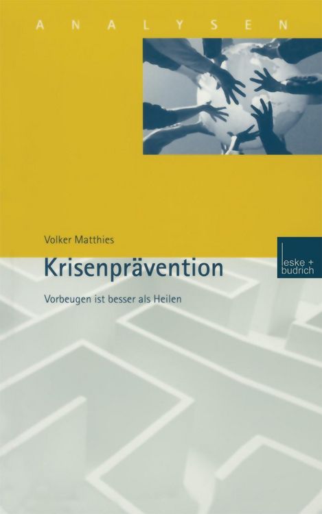 Produktbild: Krisenpr&auml;vention