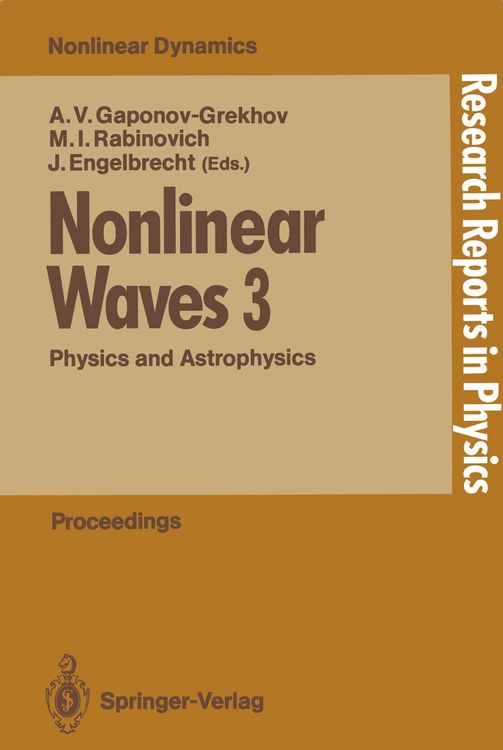 Produktbild: Nonlinear Waves 3