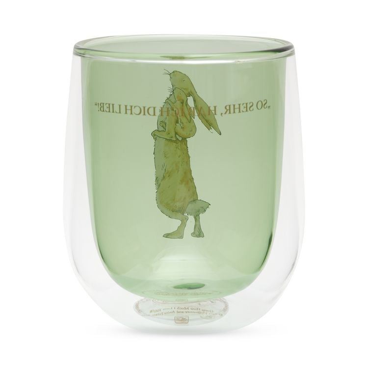 Produktbild: Teeglas mit Druck "Wei&szlig;t du eigentlich, wie lieb ich dich hab?"