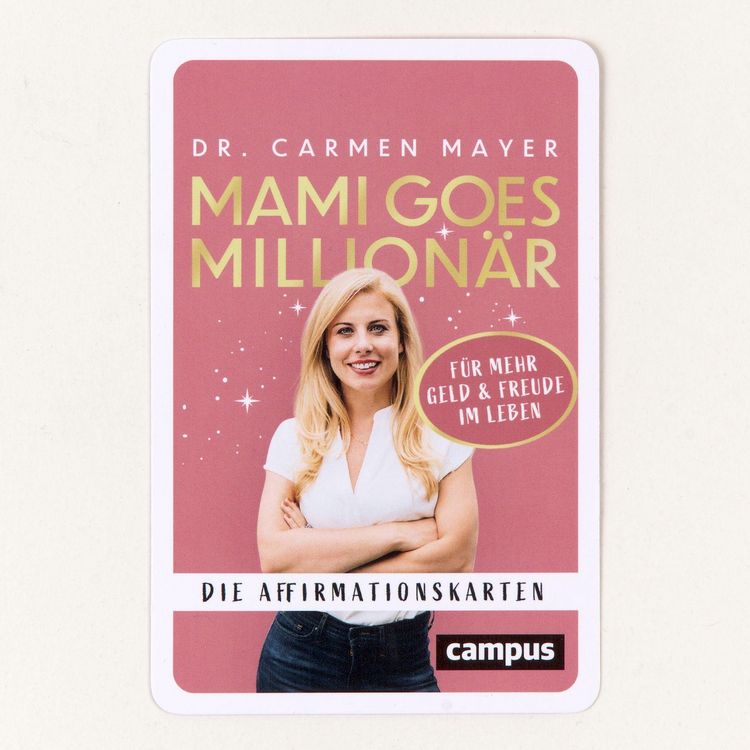 Produktbild: Mami goes Million&auml;r - Die Affirmationskarten