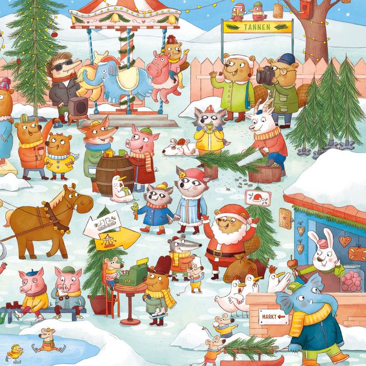Maxi Pixi 447: Klingeling, wo ist das Glöckchen? Mein Weihnachts-Such-Buch