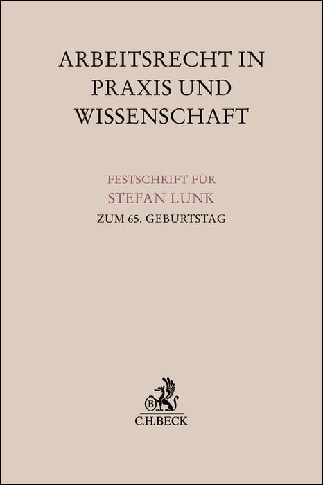 Produktbild: Arbeitsrecht in Praxis und Wissenschaft