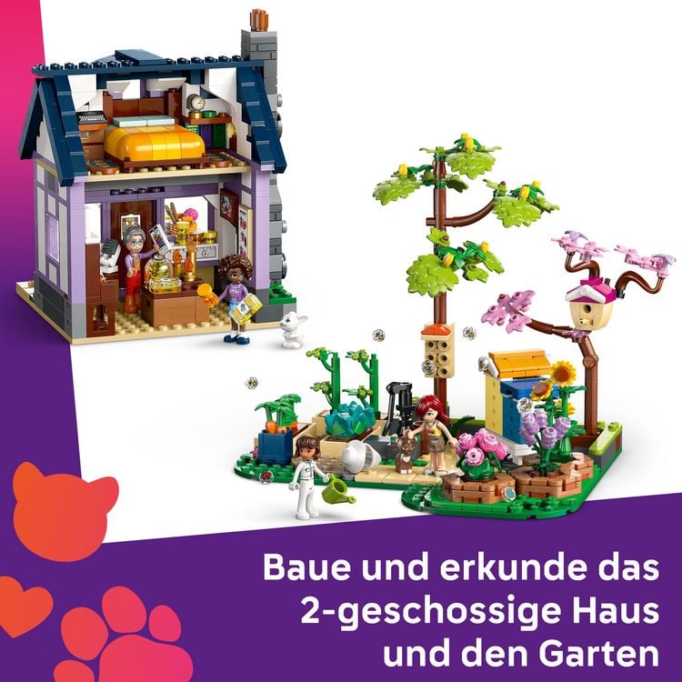 Produktbild: LEGO Friends Haus und Blumengarten der Imker, Geschenk für Mädchen 42669