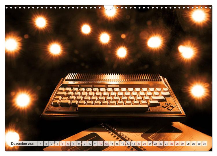 Produktbild: Computer der 80er (Wandkalender 2026 DIN A3 quer), CALVENDO Monatskalender