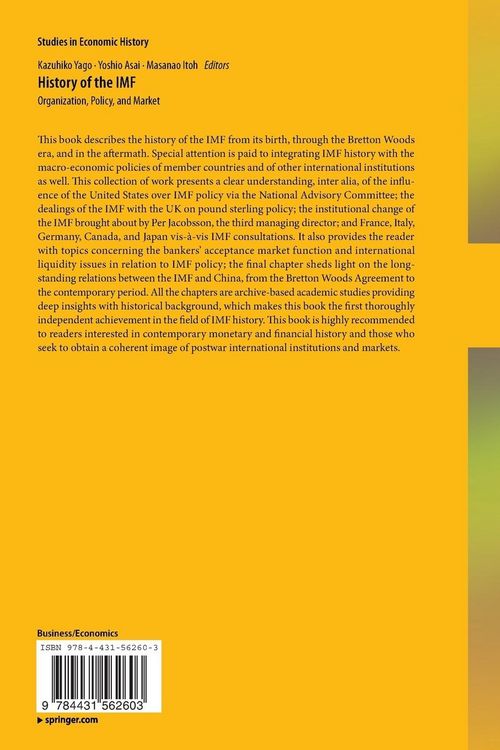 Produktbild: History of the IMF