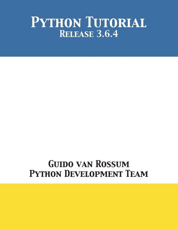 Produktbild: Python Tutorial