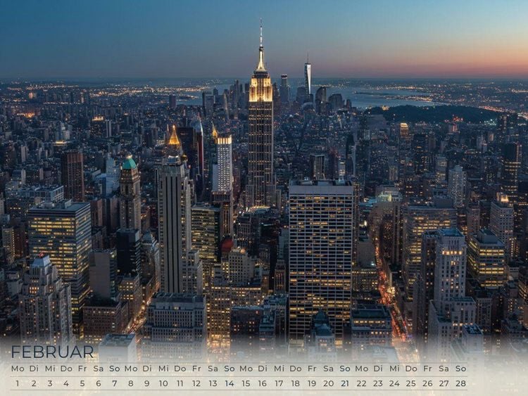 Produktbild: New York Kalender 2027