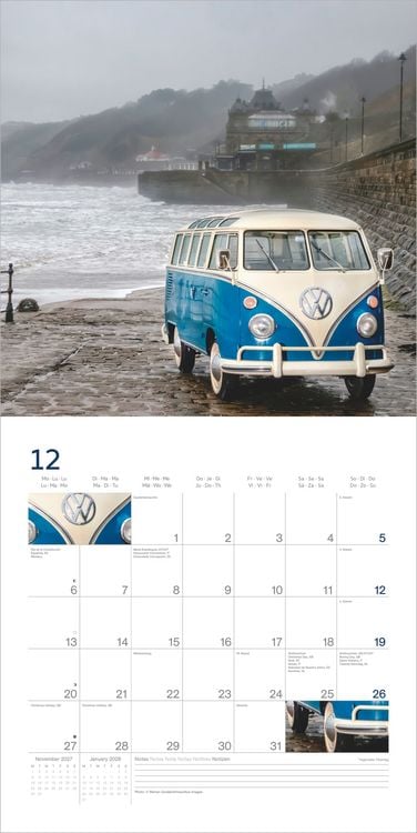 Produktbild: VW Bullikalender 2027