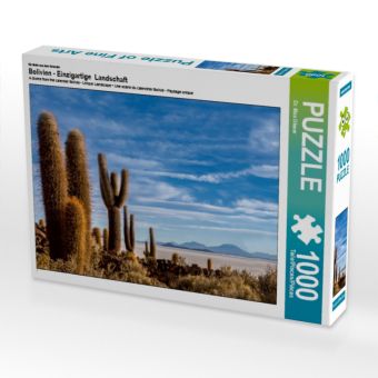Produktbild: CALVENDO Puzzle Ein Motiv aus dem Kalender Bolivien - Einzigartige Landschaft 1000 Teile Puzzle quer | 1000 Teile Lege-Gr&ouml;&szlig;e 64 &times; 48 cm Foto-Puzzle f&uuml;r gl&uuml;ckliche Stunden