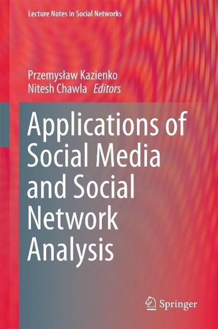 Produktbild: Applications of Social Media and Social Network Analysis
