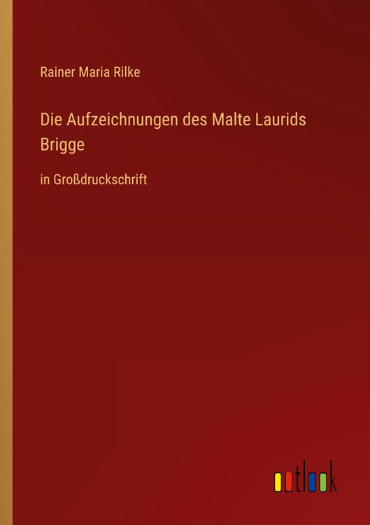 Produktbild: Die Aufzeichnungen des Malte Laurids Brigge