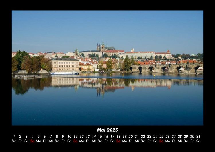Produktbild: Prag 2025 Fotokalender DIN A3