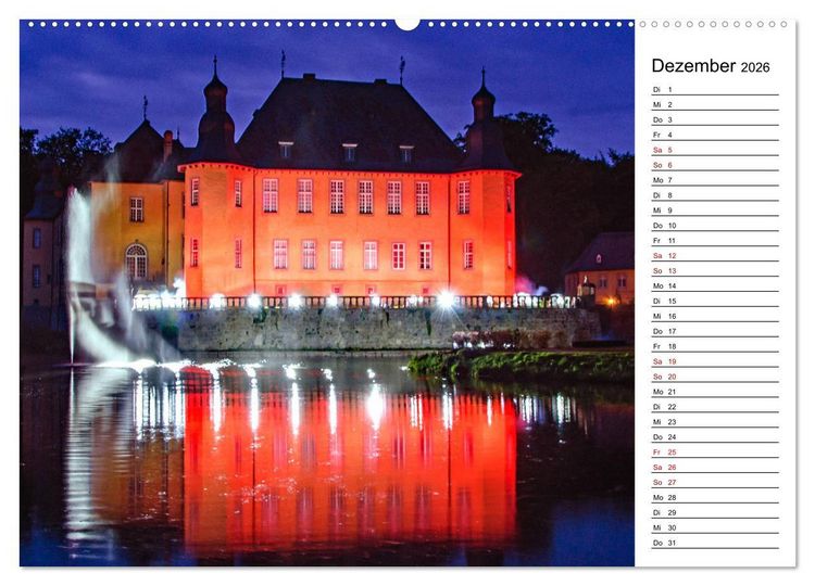 Produktbild: Unterwegs in M&ouml;nchengladbach (hochwertiger Premium Wandkalender 2026 DIN A2 quer), Kunstdruck in Hochglanz