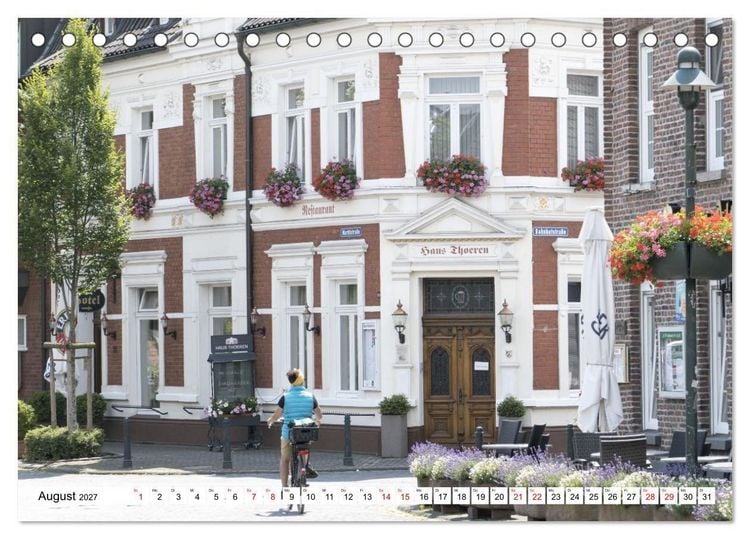 Produktbild: Radland Deutschland - Niederrhein (Tischkalender 2027 DIN A5 quer), CALVENDO Monatskalender