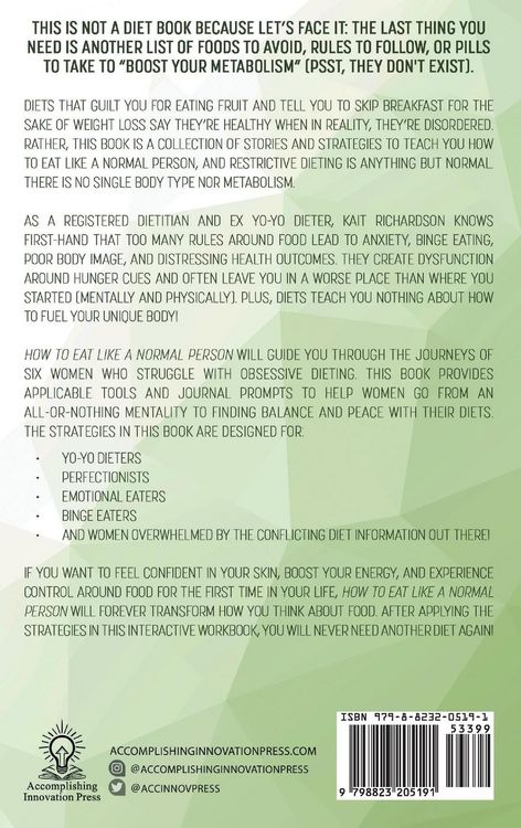 Produktbild: How to Eat Like a Normal Person