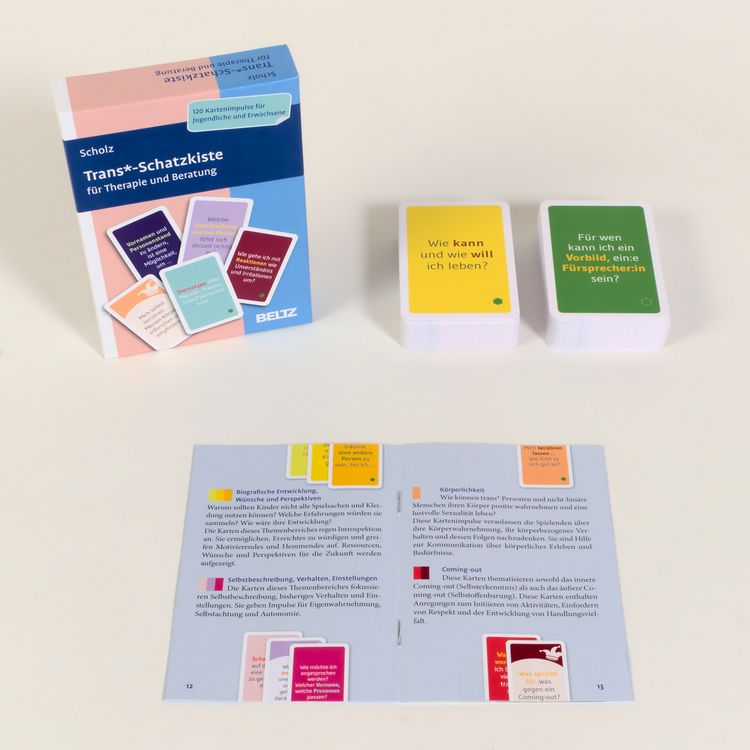 Produktbild: Trans*-Schatzkiste f&uuml;r Therapie und Beratung