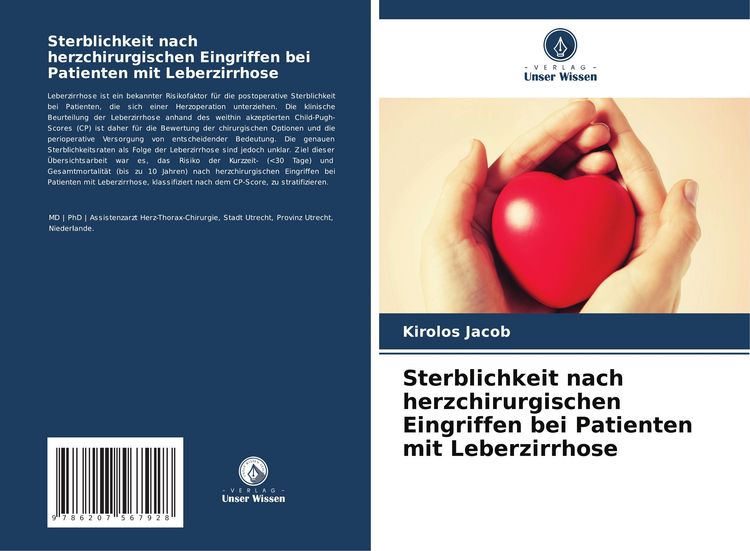 Produktbild: Sterblichkeit nach herzchirurgischen Eingriffen bei Patienten mit Leberzirrhose