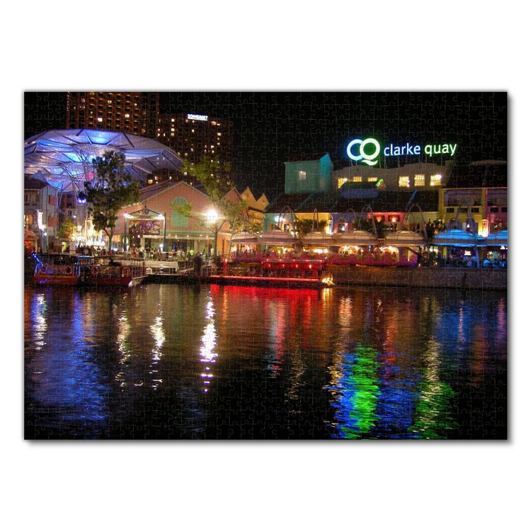 Produktbild: Lais Puzzle Singapur 1000 Teile